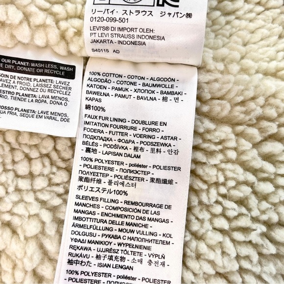 Levi’s Men’s Insulated Sherpa Trucker Jacket - Picture 15 of 16